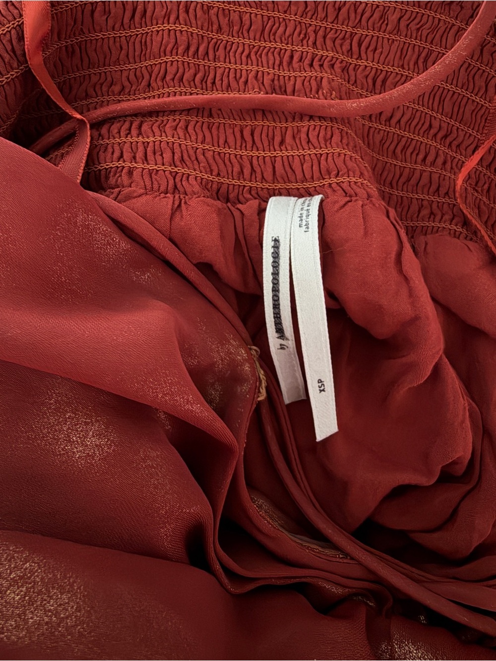 Anthropologie Plissé Halter Dress Strapless Pleated Maxi Dress - Picture 3 of 5